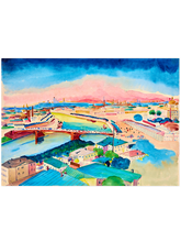 Kandinsky Moskova Manzarası - Art Print